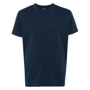 FINAMORE POSITANO Crew Neck T-Shirt Men BLUE T-Shirts